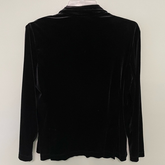 Hasting & Smith suede blazer type with attached camisole w/ sparkles size Large - Picture 6 of 6